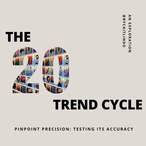 inspired by @databutmakeitfashion , I based my IB math IA on trend cycles and predicting the next big trend in fashion. It proved to be a very complex topic but there were still a few clear takeaways, one of them questioning the accuracy of the 20 year trend cycles. Above is my mini exploration 🎀🎀🎀 In Fashion, 20 Years, The Next