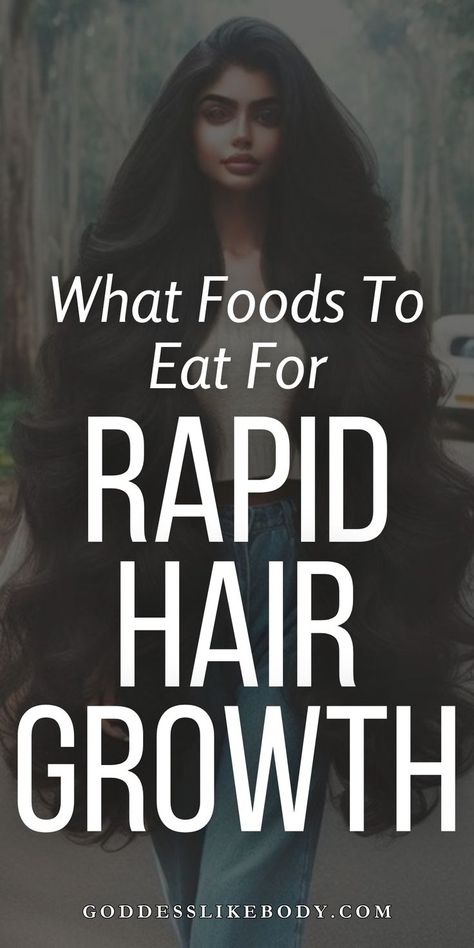 Learn about the best foods to eat for rapid hair growth. Discover how incorporating specific nutrients into your diet can help promote healthy hair growth and improve the condition of your hair. What Foods Are Good For Hair Growth, Eating For Hair Growth, Good Food For Hair Growth, What Promotes Hair Growth, Foods To Make Your Hair Grow Faster, Foods That Help Your Hair Grow, What Can I Do To Help My Hair Grow, Foods That Help Hair Grow Faster, Foods Good For Hair Growth