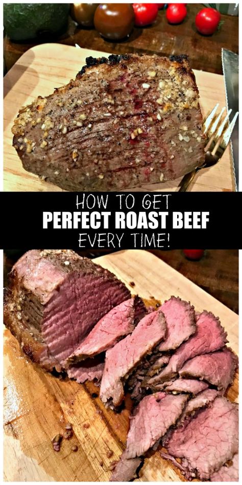 Recipes For Roast, Best Roast Beef Recipe, Perfect Roast Beef, Roast Beef Recipe, Tender Roast Beef, Best Roast Beef, Cooking Roast Beef, Perfect Roast, Cooking A Roast