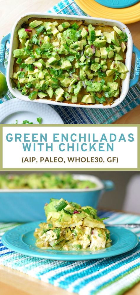 Aip Dairy Free Recipes, Aip Broccoli, Whole 30 Nightshade Free Recipes, Dairy Free Nightshade Free Recipes, Paleo Enchilada Casserole, Aip Enchiladas Sauce, Aip Ground Chicken Recipes, Aip Chinese Recipes, Nightshade Free Enchilada Sauce