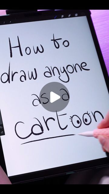 How To Draw Cartoon People On Procreate, Things To Draw On Digital Art, Drawing Ideas People Cartoon, Digital Art Creative, How To Draw Someone As A Cartoon, How To Draw A People, Aesthetic Human Drawing, Cute Easy Digital Art, Iartbook App Brushes