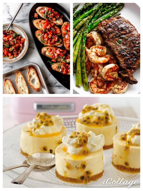 Wedding Meals Fancy, Three Course Meal Ideas Parties, Three Course Meal Ideas Dinners, Three Course Meal Ideas For Two, 3 Course Meal Ideas Dinners For Two, Three Course Meal Ideas, Course Meal Ideas, 3 Course Meal Ideas, Chopped Recipes