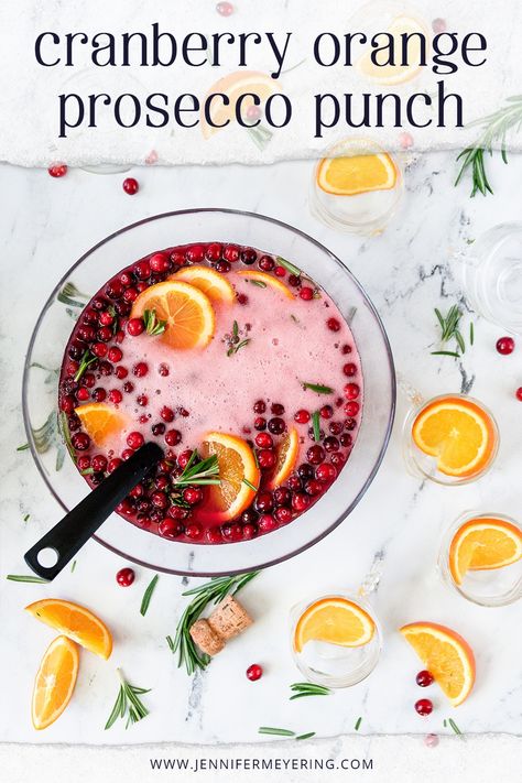 Cranberry Vodka Prosecco Punch, Prosecco And Cranberry Cocktails, Christmas Punch Recipes Prosecco, Cranberry Orange Prosecco Cocktail, Best Christmas Punch Recipes Alcholic, Cranberry Orange Prosecco Punch, Prosecco And Vodka Cocktails, Prosecco Vodka Punch, Thanksgiving Cocktails With Prosecco