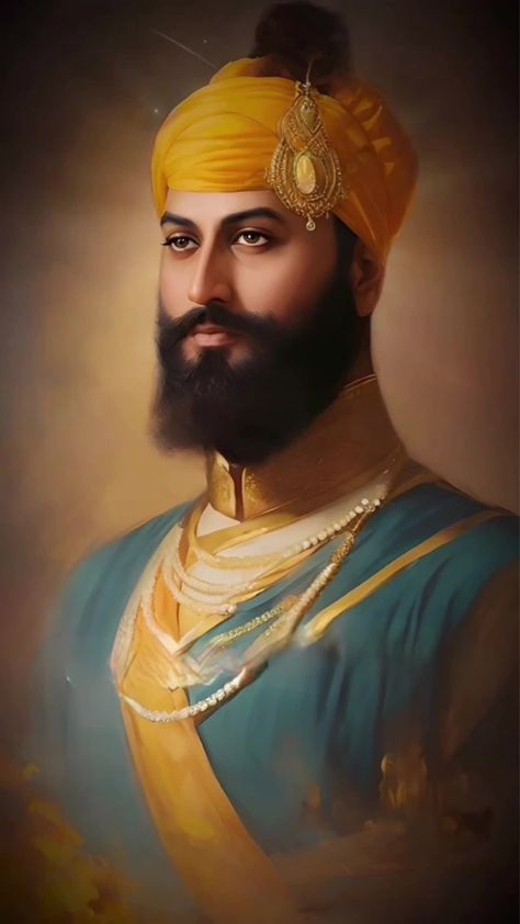 Guru Govind Ji, Guru Gobind Singh Ji Wallpapers, Gurbani Pics, Sikh Aesthetic, Govind Singh Ji, Guru Hargobind Sahib Ji, Guru Nanak Pics, Nirbhau Nirvair, Guru Govind