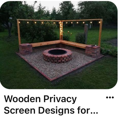 Backyard Hangout Area, Diy Backyard Ideas, Unique Outdoor Spaces, Easy Fire Pit, Patio Grande, Diy Backyard Patio, Outdoor Fire Pit Designs, Backyard Area, Fire Pit Landscaping