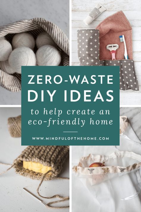 If you want to become more sustainable, start focusing on reusing items as much as possible. And instead of buying new zero-waste products, make your own! These zero-waste DIY ideas for reusable products will help you transition to a more eco-friendly and plastic-free lifestyle. #zerowaste #DIY #sustainable #plasticfree #mindfulofthehome #ecofriendly #zerowasteliving #sustainability Sustainable Diy, Waste Free Living, Reusable Products, Zero Waste Swaps, Twine Diy, Environmentally Friendly Living, Eco Friendly Diy, Zero Waste Kitchen, Free Lifestyle