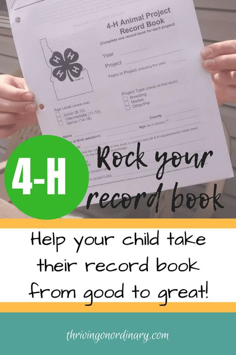 Take your record book to the next level. 4-H mom. 4-H project. Raising kids, tweens, and teen. Parenting. Livestock Showmanship. County Fair. 4h Static Projects, 4h Record Book Examples, 4h Cloverbud, County Fair Projects, Agriculture Science, 4h Fair, 4 H Clover, 4h Projects, 4h Ideas