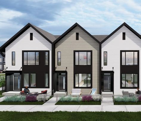 Town House Plans, Row House Design, Comfort Luxury, Townhouse Exterior, South Point, Apartment Exterior, Modern Townhouse, Townhouse Designs, Home Smell