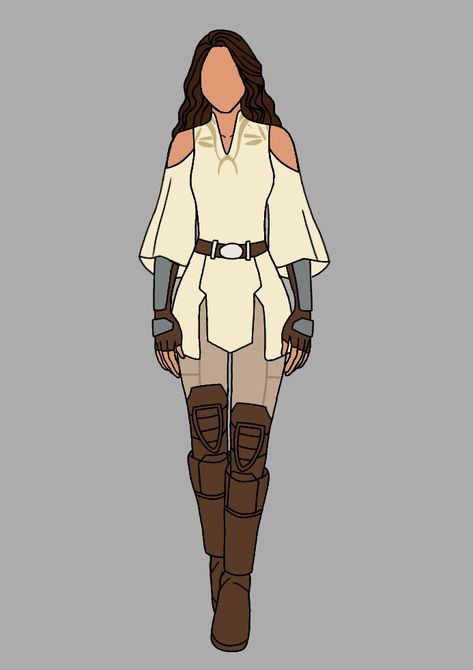 Female Jedi Robes Concept Art, Jedi Clothes Female, Star Wars Royalty Outfits, Starwars Aesthetic Outfit, Jedi Inspired Outfit Female, Star Wars Inspired Outfits Casual, Star Wars Jedi Outfits Women, Jedi Robes Female, Star Wars Dress To Impress