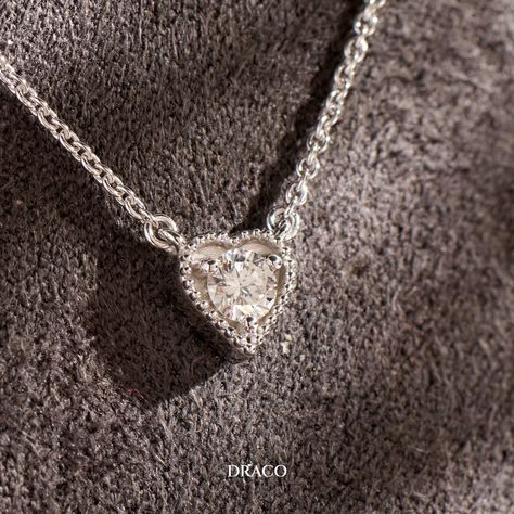 Love is in the details!

Check out this stunning bespoke 18k white gold heart-shaped necklace, featuring a dazzling round solitaire diamond that takes center stage. 
Whether it’s a gift for someone special or a treat for yourself, this piece is a timeless expression of affection. 

Ready to sparkle? 

Slide into our DMs for your own custom creation! Round Solitaire, Heart Shaped Necklace, Solitaire Diamond, Center Stage, Gold Heart, Heart Of Gold, Diamond Solitaire, The Details, Custom Creations