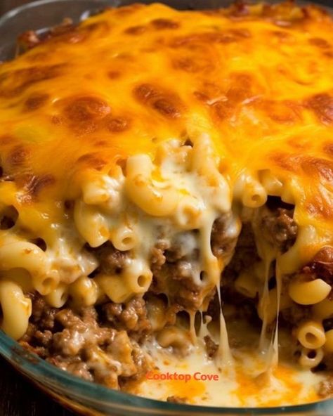 Dinners For Large Families, Lazy Night Dinner, Lazy Casserole, Dinner Lazy, Recipes Hamburger, Pan Dishes, Lazy Night, Ground Beef Casserole Recipes, Fast Dinner