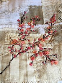 Lilyfield Life: the lost art of slow stitching - Forage by Lisa Mattock Lisa Mattock, Textile Art Embroidery, Stitching Embroidery, Silk Ribbon Embroidery, Lost Art, Slow Stitching, Hand Embroidery Stitches, Sewing Art, Embroidery Inspiration