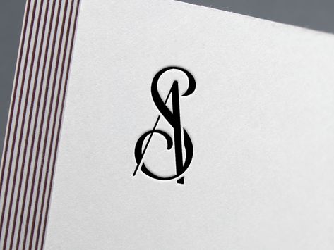 SA Monogram by Maria Solomakhina on Dribbble Initials Logo Letters, Monogram Tattoo, Initials Logo Design, S Logo Design, Clothing Brand Logos, Logo Design Inspiration Branding, Monogram Logo Design, Initials Logo, S Monogram