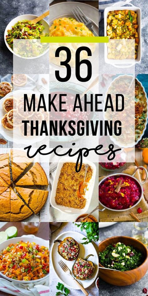 Make Ahead Thanksgiving Recipes | sweetpeasandsaffron.com Make Ahead Thanksgiving Recipes, Make Ahead Thanksgiving, Best Thanksgiving Side Dishes, Thanksgiving Appetizer Recipes, Thanksgiving Food Desserts, Turkey Recipes Thanksgiving, Delicious Thanksgiving, Recipes Appetizers, Thanksgiving Dishes