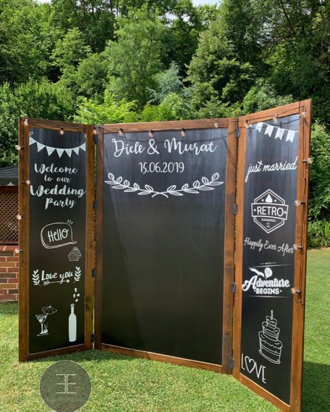 Chalkboard Backdrop, Market Photo, Bridal Backdrops, Large Chalkboard, Backdrop Wedding, Event Backdrop, Chalkboard Wedding, Night Market, Photo Op