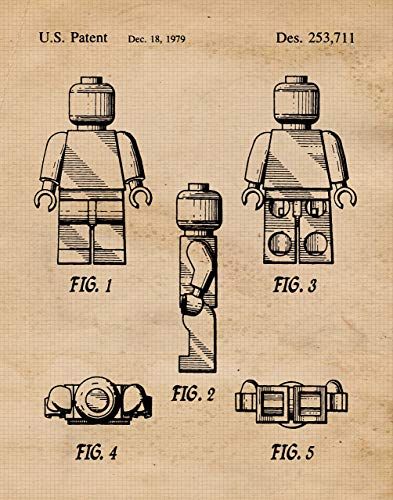 Original Lego Patent Art Poster Prints - 11x14 Unframed - Great Wall Art Decor Gifts for Lego Fans, Man Cave, Garage, Boy's Room, Nursery, Baby Shower, Office,#Unframed, #Wall, #Great, #Prints Poster Prints Wall Bedroom Green, Boys Room Artwork, Boy Room Artwork, Harry Posters, Lego Patent, Basement Art, Lego Poster, Lego Print, Irish Twins