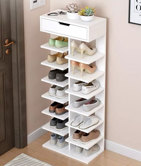 Shoe Rack by Haq furniture Price 16999 DM us for inquiries WhatsApp us on 03266909776 Luminaria Diy, Wooden Shoe Rack, Vertical Shoe Rack, Wooden Shoe Storage, Wooden Shoe Cabinet, Wooden Shoe Racks, Shoe Storage Rack, Shoe Rack Organization, Wooden Shoe