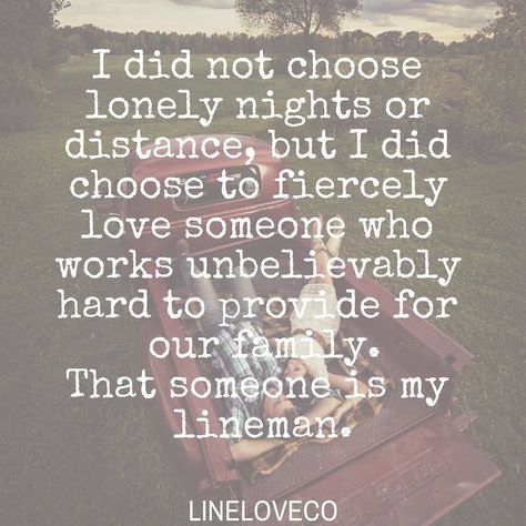 Some don't get it & that's ok, but is the pride the respect and the Satisfaction and family that makes us do the near impossible!!!! Linemen Quotes Storm, Linemen Quotes, Power Lineman Quotes, Lineman Quotes, Army Wife Quotes, Lineman Love, Journeyman Lineman, Lineman Shirts, Lineman Wife