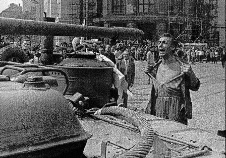 Czechoslovakia, August 1968 Prague Spring, Warsaw Pact, Historical Moments, Spring Photos, History Pictures, Bratislava, White Photo, Photojournalism, Eastern Europe