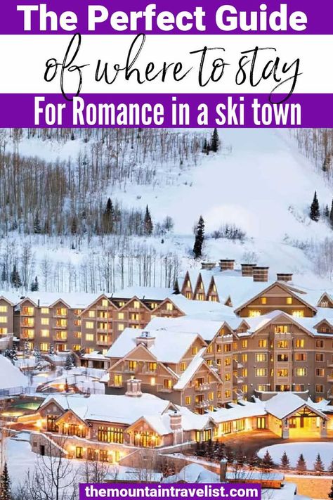 Colorado ski resorts Romantic Ski Trip, Aspen Colorado Winter, Colorado Winter, North America Travel Destinations, Honeymoon Planning, Ski Town, Colorado Vacation, Colorado Travel, Ski Trip