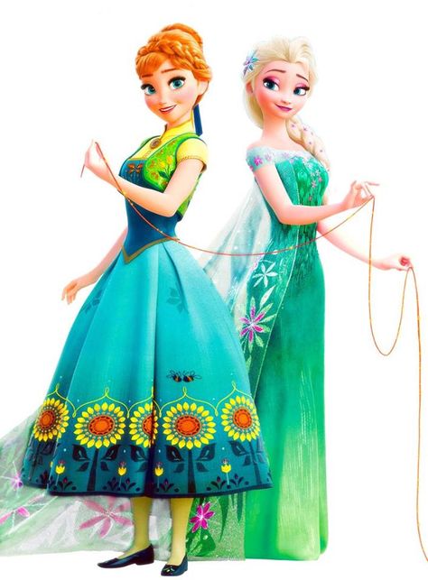 Anna and Elsa "Frozen Fever" Anna Und Elsa, Frozen Wallpaper, Frozen Pictures, Frozen Movie, Images Disney, Frozen Fever, Frozen Elsa And Anna, Disney Princess Frozen, Anna And Elsa