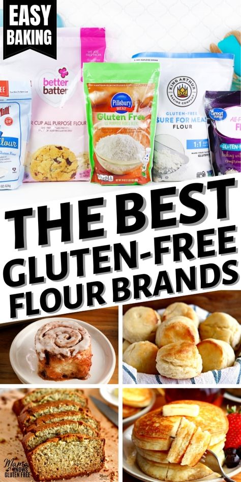 Best Gluten Free Flour, Gluten Free Bread Maker, Pillsbury Gluten Free, Gluten Free Flour Recipe, Gluten Free Food List, Gluten Free Dinner Easy, Lactose Free Recipes, Gluten Free Appetizers, Gluten Free Banana Bread