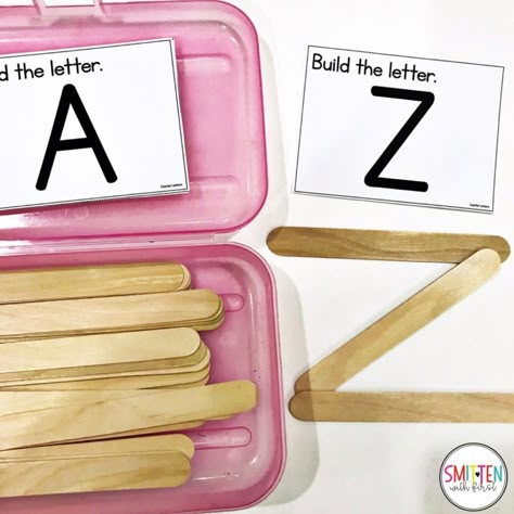 Task Completion Activities, Task Cards Preschool, Letter Table Top Activities, Hands On Task Boxes, Pre K Task Boxes, Prek Task Boxes, Task Box Preschool, Task Boxes Preschool, Thema Letters