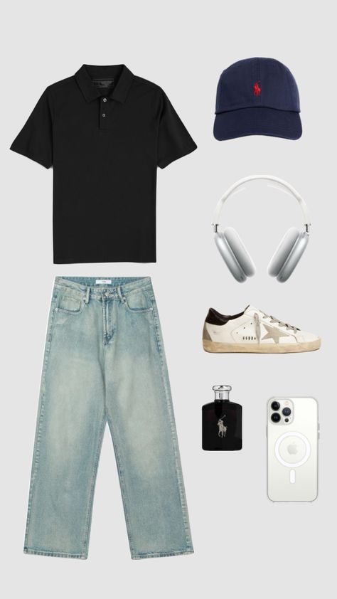 summer outfit golden goose ralph lauren outfit inspo Cute Korean Outfits, Golden Goose Outfit, Mens Smart Casual Outfits, Classy Outfits Men, Smart Casual Men, Outfits Hombre, Guys Clothing Styles, Fashion Suits For Men, Cool Outfits For Men