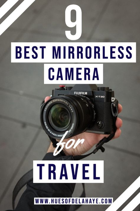 Best Mirrorless Cameras for Travel 2021, Mirrorless camera are smaller compact cameras compared to DSLR, interchangeable lens and great image quality, lighter weight for travel. best mirrorless camera, a list of the Best mirrorless cameras for travel, best mirrorless cameras for beginners, photography, bloggers and more. mirrorless camera setup for travel Best Mirrorless Camera For Portraits, Best Camera Lenses For Travel, Best Camera For Beginners Photographers, Best Beginner Camera, Mirrorless Camera Photography Tips, Best Cameras For Photography Beginners, Canon Mirrorless Camera, Best Cameras For Photography, Best Camera For Travel