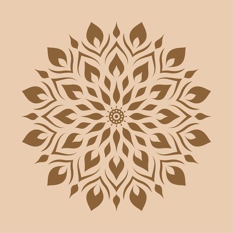 Mandala Art In Photoshop, Mandala Vector Design Art Illustrations, Islamic Mandala Pattern, Mandala Art Illustration, Indian Mandala Design, Mandala Illustration Art, Mandala Logo Design Ideas, Vector Design Pattern, Diwali Pattern Design