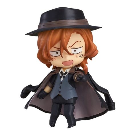 Chuuya Bsd, Nendoroid Anime, Chuya Nakahara, Png Icons, Bongou Stray Dogs, Stray Dogs Anime, Good Smile, Character Modeling, Cute Chibi