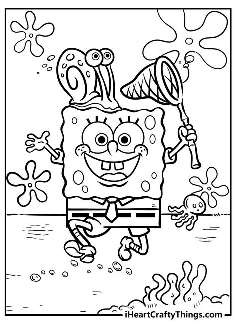 Spongebob Coloring Pages, Spongebob Coloring, Harry Potter Coloring Pages, Free Printable Coloring Sheets, Spiderman Coloring, Coloring Pages For Boys, Shark Party, Easy Coloring Pages, Cartoon Coloring Pages