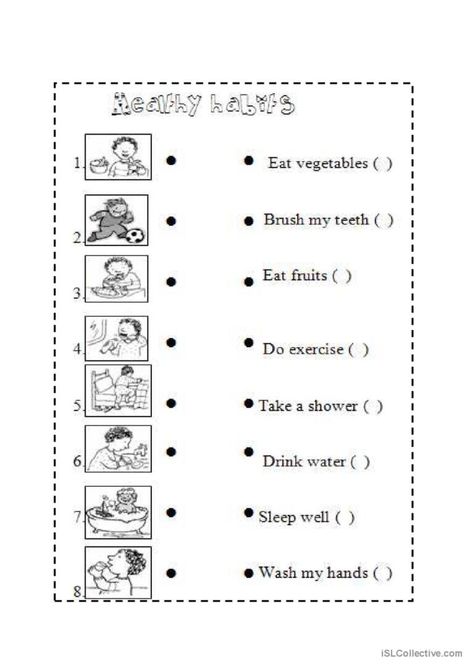 Healthy Habits Worksheet, Habits Worksheet, Indoor Pe, Healthy Habits For Kids, Reward Ideas, Health Worksheets, Healthy Valentines, Toddler Worksheets, Kids Worksheets