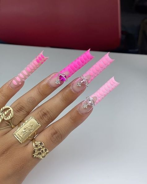 Glittery Acrylic Nails, Croc Nails, Long Acrylic Nail Designs, Drip Nails, Colored Acrylic Nails, Polygel Nails, Dope Nail Designs, Short Square Acrylic Nails, Long Square Acrylic Nails