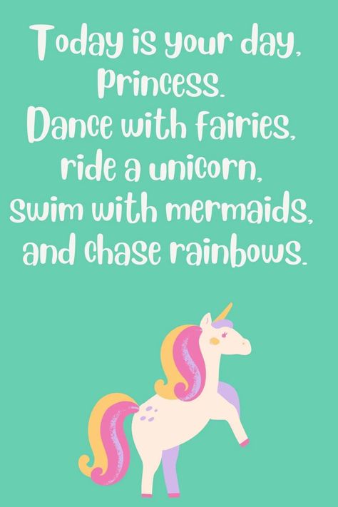 My Princess Quotes My Daughter, Princess Daughter Quotes, Unicorn Birthday Quotes, Princess Birthday Quotes, Happy 3rd Birthday Girl Quotes, Happy 4th Birthday Girl, My Princess Quotes, Happy Birthday Princess Wishes, Kids Birthday Quotes