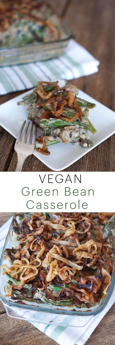 Just give me a bucket of caramelized onions and I'll be set for dinner. Gluten Free Green Bean Casserole Recipe, Gluten Free Green Bean Casserole, Edgy Veg, Green Bean Casserole Recipe, Vegan Green Bean Casserole, Vegan Holiday Recipes, Greenbean Casserole Recipe, Gluten Free Thanksgiving, Wellness Mama