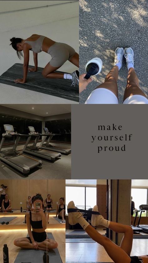 Make Yourself Proud, Fitness Vision Board, Modele Fitness, Pilates Clothes, Healthy Lifestyle Motivation, Fitness Inspiration Body, Gym Inspiration, Healthy Lifestyle Inspiration, Workout Aesthetic