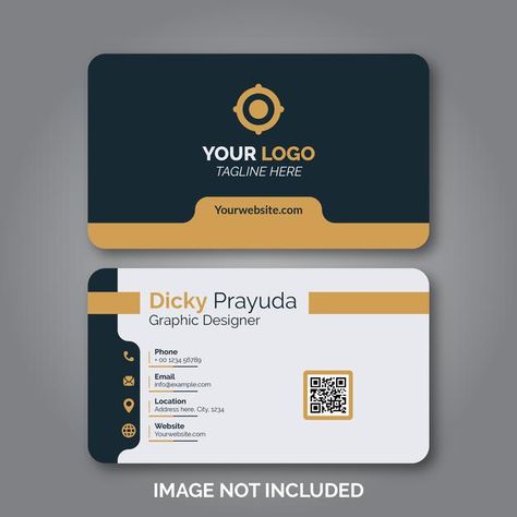 Business Card Design Black, Food Business Card, Business Card Set, Business Cards Layout, Card Design Template, Stylish Business Cards, Graphic Design Business Card, Modern Business Cards Design, Name Card Design