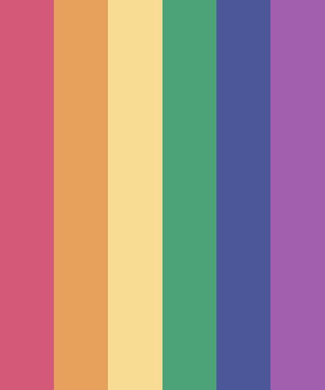 Classic Vintage Rainbow Color Palette 12 Colour Palette, Dark Rainbow Color Palette, Clowncore Color Palette, Vintage Rainbow Color Palette, Retro Rainbow Color Palette, Nostalgic Color Palette, Kidcore Color Palette, Pastel Rainbow Palette, Muted Rainbow Color Palette