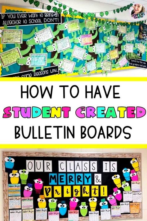 Do you use student created bulletin boards in your early elementary classroom? Check out this blog all about the importance of including bulletin boards in your classroom that are student created. I even give you bulletin board ideas with my top 10 favorite classroom bulletin boards that I’ve had in my classroom. Bulletin boards are not only a great way to express creativity by displaying student work but they are also great for a visual daily schedule for kids for better classroom management. Visual Daily Schedule, Daily Schedule For Kids, Student Work Bulletin Board, Writing Bulletin Boards, Rainbow Bulletin Boards, Elementary Bulletin Boards, Daily Schedule Kids, Work Bulletin Boards, Classroom Meetings