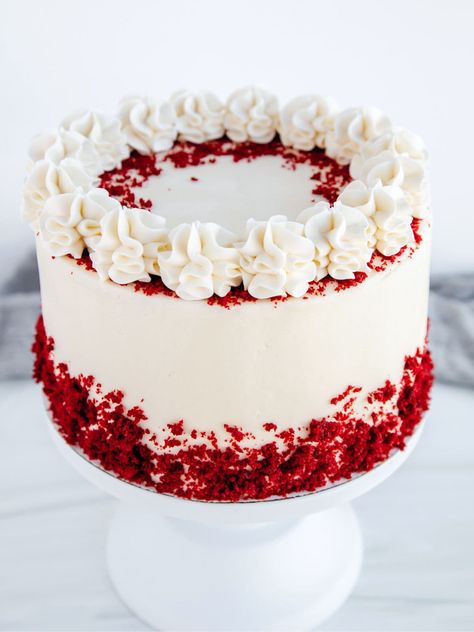 Red Velvet Cake Red Velvet Easter Cake, 3 Layer Red Velvet Cake, Red Velvet 2 Tier Cake, Korean Red Velvet Cake, Tiered Red Velvet Cake, Read Velvet Cake, 2 Layer Red Velvet Cake, 6” Red Velvet Cake, Red Velvet Vanilla Cake