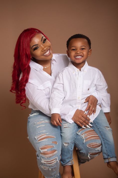 Black Mom Son Photoshoot, Mother And Son Birthday Photoshoot, Mom Son Photoshoot Picture Ideas Black, Mother And Son Valentines Photoshoot, Black Mom And Son Photo Ideas, Mommy And Son Valentine Photo Ideas, Mother And Son Photoshoot Black People, Black Mom And Son Photo Ideas Toddlers, Mom And Son Valentines Day Photos