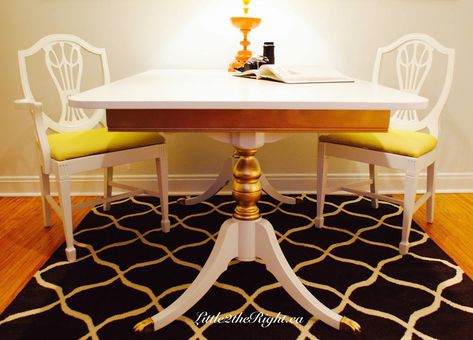 Double Pedestal Dining Table Makeover, Dining Room Table Redo, China Cabinet Makeovers, Duncan Phyfe Table, Table Redo, Dining Table Makeover, Double Pedestal Dining Table, Port Moody, Duncan Phyfe