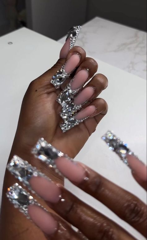 Hard Nails, Drip Nails, Colored Acrylic Nails, Dope Nail Designs, Short Square Acrylic Nails, Long Acrylic Nails Coffin, Acrylic Nails Coffin Pink, Long Square Acrylic Nails, Unique Acrylic Nails