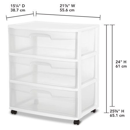 Assembled Product Dimensions (L x W x H) 15.25 x 21.88 x 24.00 Inches Lego Studio, Supply Organization, Drawer Cart, Plastic Storage Drawers, Stationary Storage, 3 Drawer Storage, Under Bed Drawers, Acrylic Drawers, Rolling Storage