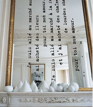 Decor Ideas: Text Written on Mirrors, Handwriting on Mirrors, Calligraphy on Mirrors Mirror Writing, Mirror Text, Diy Quotes, The Mantle, Mirror Mirror On The Wall, Diy Mirror, Mirror On The Wall, Fireplace Mantel, Diy Home Decor Projects