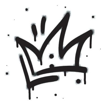 collection of Spray painted graffiti crown sign in black over white. Crown drip symbol. isolated on white background. vector illustration 22086811 Vector Art at Vecteezy Crown Sign, Graffiti Crown, Art Crown, White Crown, Crown Logo, Tree Saw, Heart Tree, Logo Banners, Cityscape Photos