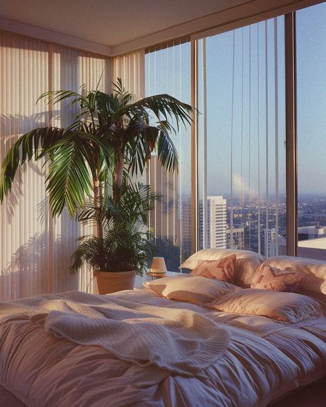 1980s rich in LA aesthetics 💘🌴 [AI] Get your wall posters on liminaldestinations.com and AI prompts on Ko-fi (links in bio!) • • • • #80sinterior #1980sinterior #80saesthetic #1980s #80svibes #80snostalgia #80sdecor #80s #80spenthouse #80smansion #vintage #interiordesign #homedecor #luxuryhomes #midcentury #midcenturymodern #postmodern #luxury #liminal #vaporwave #retrowave 80s City Apartment, Miami Vice Home Decor, 80s Miami Bedroom, 80s Aesthetic Interior, 80s Luxury Bedroom, 80s House Interior Bedrooms, 90s Home Decor Aesthetic, 80s Mansion Aesthetic, 80s Miami House