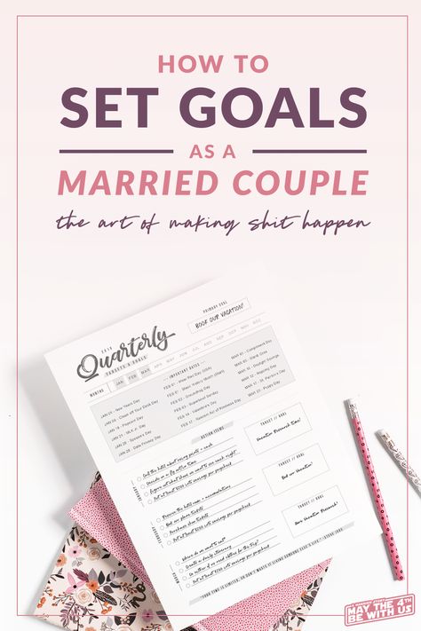 How to set goals as a married couple. The key to a healthy relationship is in communication and setting goals that you can achieve together. My goal setting worksheets will aid you in setting obtainable, annual goals together. If you're tired of having different goals in your marriage, learn how we compromise and devised a plan that benefits our home. #relationshipgoals #marriage #finances #goalsettingworksheet Monthly Marriage Check In, Home Goals Ideas, Married Couple Goal, Couple Goal Sheet, Annual Family Planning, Couples Monthly Check In, Marriage Goals Couples Relationships, New Year Couple Goal Planning, Goal Setting Date Night