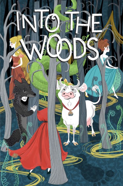 Into The Woods Musical, Musical Theatre Posters, Theatre Illustration, Musical Wallpaper, Theatre Pictures, Trendy Music, Music Theatre, Broadway Plays, Musical Plays